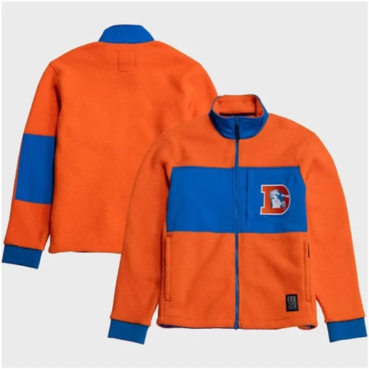 Topo Designs x Denver Broncos Orange Summit Rise Jacket